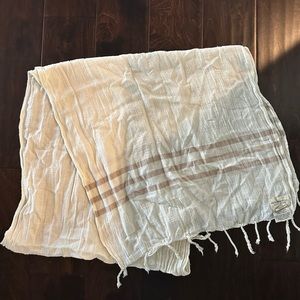Ralph Lauren scarf for men bone/off white